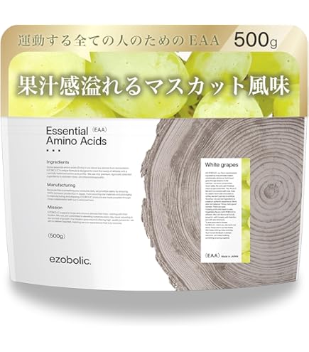 Amazon | エゾボリック ホエイ プロテイン 3kg マスカットヨーグルト味